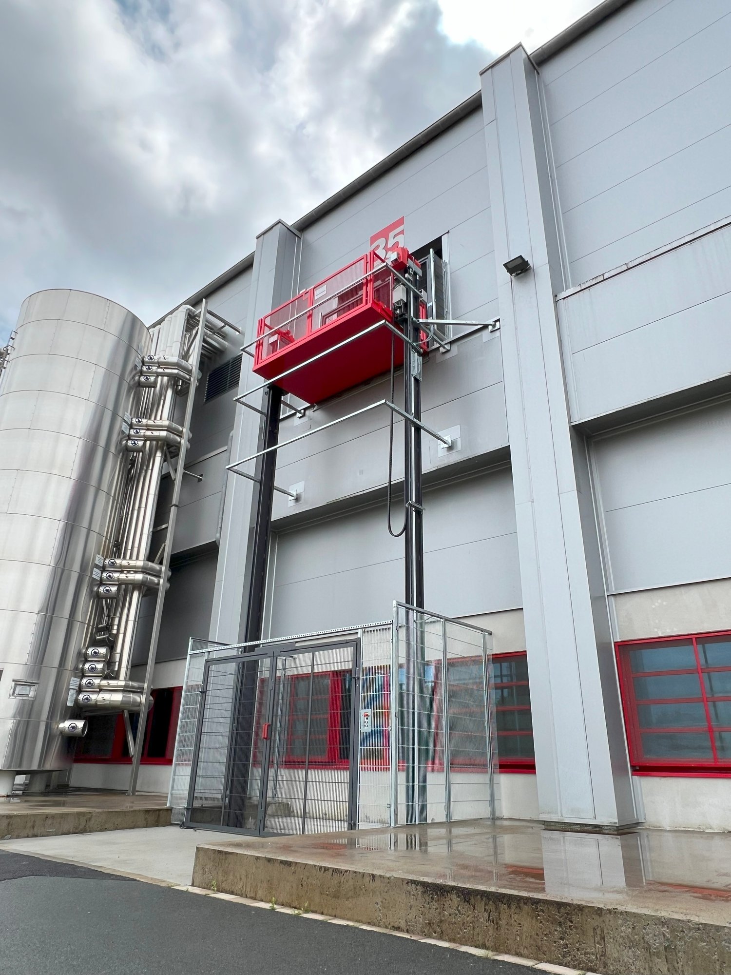 Industrieaufzug ZSL twin f Güterlift