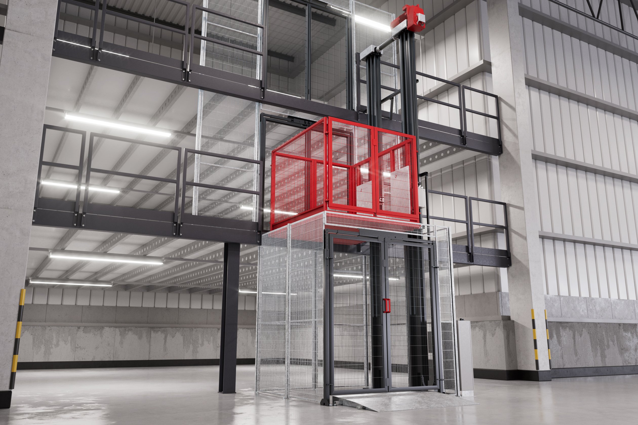 Lastenaufzug twin s elevatec